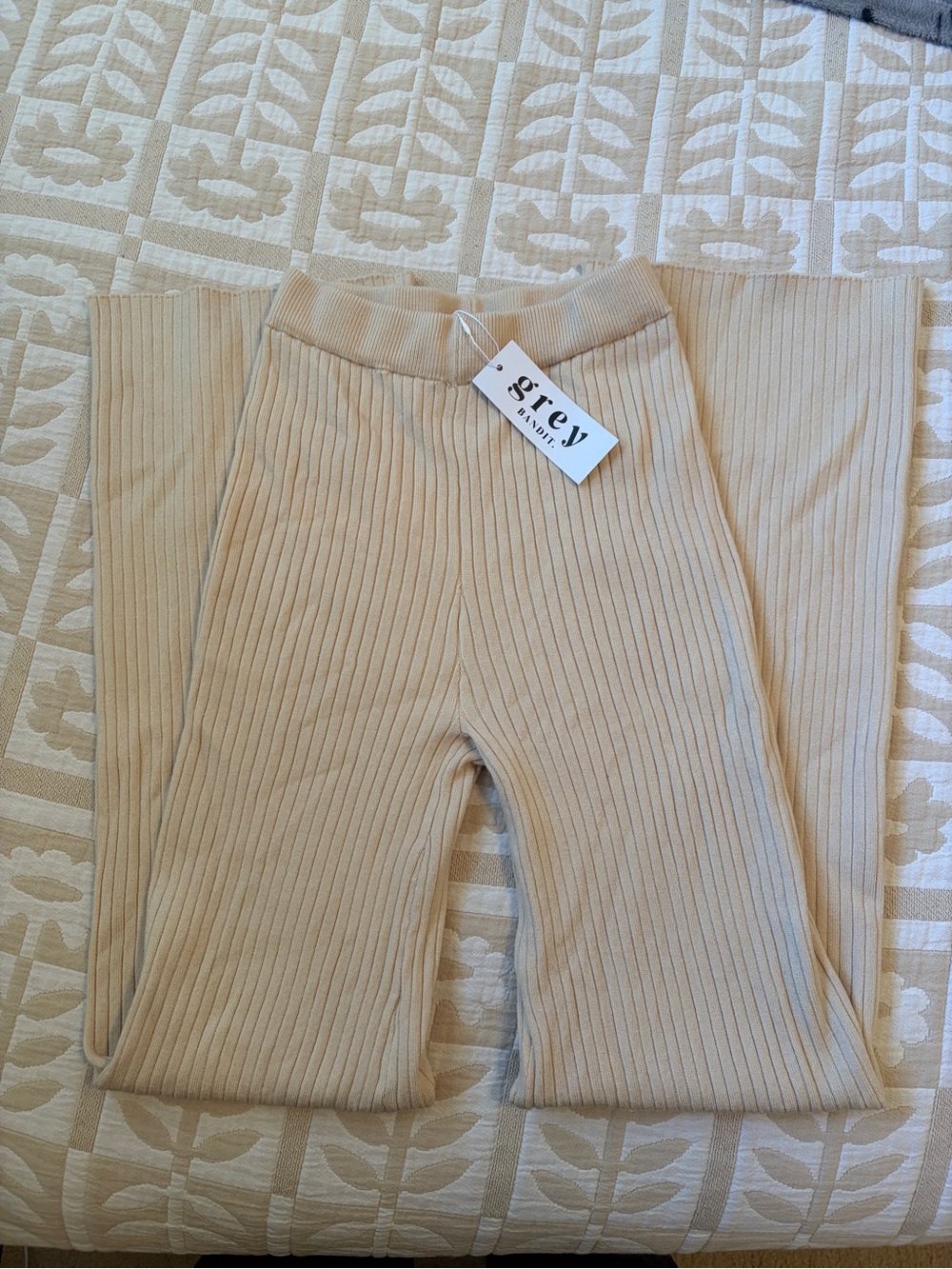 grey bandit flare lounge pants